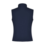 Unisex softshell vest made of polyester and elastane, 300 g/m², Roly navy-blue colour