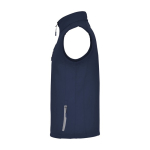 Unisex softshell vest made of polyester and elastane, 300 g/m², Roly navy-blue colour