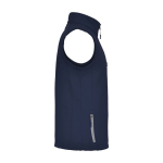 Unisex softshell vest made of polyester and elastane, 300 g/m², Roly navy-blue colour