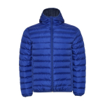 Padded polyester jacket for men, 290 g/m², Roly electric blue colour