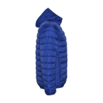 Padded polyester jacket for men, 290 g/m², Roly electric blue colour