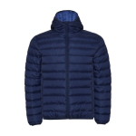 Padded polyester jacket for men, 290 g/m², Roly navy-blue colour