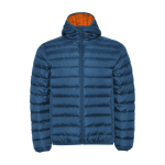 Padded polyester jacket for men, 290 g/m², Roly dark blue colour