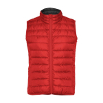 Women’s feather-touch insulated polyester vest, 290 g/m², Roly red colour