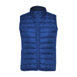 Women’s feather-touch insulated polyester vest, 290 g/m², Roly electric blue colour