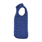 Women’s feather-touch insulated polyester vest, 290 g/m², Roly electric blue colour