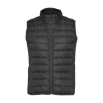 Women’s feather-touch insulated polyester vest, 290 g/m², Roly graphite colour