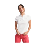 Women’s 100% organic cotton piqué-knit polo shirt, 210 g/m², Roly navy-blue colour