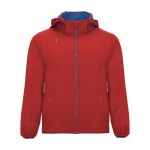 Unisex softshell jacket made of polyester and elastane, 300 g/m², Roly red colour