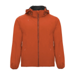 Unisex softshell jacket made of polyester and elastane, 300 g/m², Roly orange colour