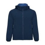 Unisex softshell jacket made of polyester and elastane, 300 g/m², Roly navy-blue colour