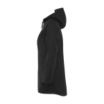 Women’s waterproof polyester raincoat, 210 g/m², Roly black colour