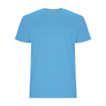 Men’s 100% cotton jersey t-shirt, 190 g/m², Roly turquoise colour