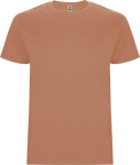 Men’s 100% cotton jersey t-shirt, 190 g/m², Roly russet colour