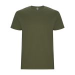 Men’s 100% cotton jersey t-shirt, 190 g/m², Roly military green colour