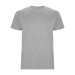 Men’s 100% cotton jersey t-shirt, 190 g/m², Roly heather light grey colour