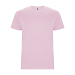 Men’s 100% cotton jersey t-shirt, 190 g/m², Roly light pink colour