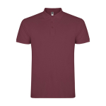 Men’s short-sleeve piqué-knit cotton polo shirt, 200 g/m², Roly