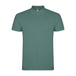 Men’s short-sleeve piqué-knit cotton polo shirt, 200 g/m², Roly