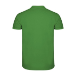 Children’s piqué-knit 100% cotton polo shirt, 200 g/m², Roly tropical green colour