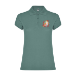 Women’s piqué-knit 100% cotton polo shirt, 200 g/m², Roly