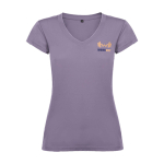 Women’s 100% cotton jersey t-shirt, 155 g/m², Roly