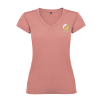 Women’s 100% cotton jersey t-shirt, 155 g/m², Roly