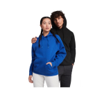 Unisex hoodie made of 57% organic cotton, 300 g/m², Roly navy-blue colour