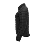 Women’s padded jacket made of 100% polyester, 290 g/m², Roly black colour