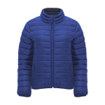 Women’s padded jacket made of 100% polyester, 290 g/m², Roly electric blue colour