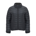 Women’s padded jacket made of 100% polyester, 290 g/m², Roly graphite colour