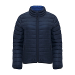 Women’s padded jacket made of 100% polyester, 290 g/m², Roly navy-blue colour