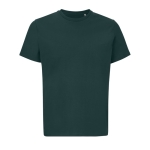 Unisex 100% organic cotton t-shirt, 175 g/m2, SOL'S Legend dark green colour sixth view