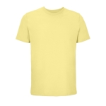 Unisex 100% organic cotton t-shirt, 175 g/m2, SOL'S Legend light yellow colour