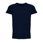 Unisex crew-neck cotton T-shirt, 150 g/m2, SOL'S Crusader navy-blue colour