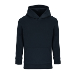 Children's cotton and polyester hoodie, 280 g/m2, SOL'S Condor black colour