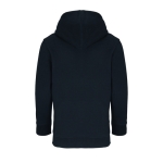 Children's cotton and polyester hoodie, 280 g/m2, SOL'S Condor black colour rear view