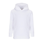 Children's cotton and polyester hoodie, 280 g/m2, SOL'S Condor white colour ninth view