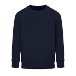 Children's sweater, recycled cotton, 280 g/m2, SOL'S Columbia navy-blue colour