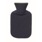 Hot water bottle with Christmas cover, 250ml capacity navy-blue colour fifth view