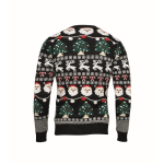 Christmas jumper with 10 LED lights, size S/M black colour third view