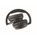 Foldable wireless headphones with hands-free and microphone, 17h black colour third view