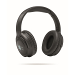 Foldable wireless headphones with hands-free and microphone, 17h black colour main view