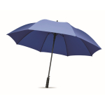 Windproof RPET pongee umbrella with automatic opening, Ø116 royal blue colour third view