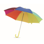 Children’s umbrella with rainbow colours, 8 panels, Ø46 multicolour colour