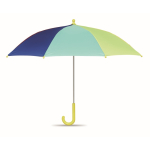 Children’s umbrella with rainbow colours, 8 panels, Ø46 multicolour colour third view