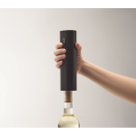 Electric wine bottle opener made of ABS with matte finish black colour fourth photographic view