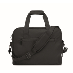 Large laptop case with trolley strap, 15” black colour second view