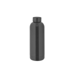 90% recycled stainless steel bottle with matte finish, 550ml titanium colour