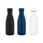 Leak-proof recycled stainless steel thermal bottle, 400ml various colours